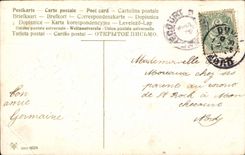 CPA Fantaisie fleurs Trefle