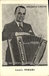 CPA Masspacher Musique Disques Cristal Louis Peguri Accordeon 
