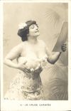 VINTAGE POSTCARD Fantasy Woman the waltz chantee