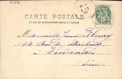 VINTAGE POSTCARD Fantasy Woman the eccentric song