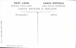 VINTAGE POSTCARD Fantasy Marine Boats