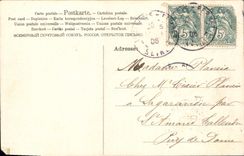 CPA Fantaisie Fleurs Trefle