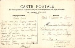 CPA Fantaisie Fleurs (dessin a la main)