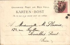 VINTAGE POSTCARD Fantasy the shoe of the small sadness Folklore