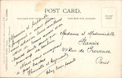 VINTAGE POSTCARD Fantasy Children Horse Elephant