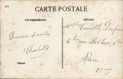 VINTAGE POSTCARD Hamlet Fantasy