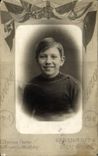 CARTE PHOTO Enfant Militaria