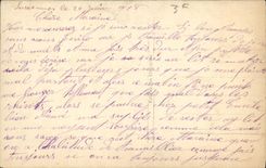 CPA Fantaisie Enfant Croix