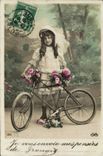 CPA Fantaisie Enfant Velo Cycle 