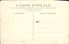 VINTAGE POSTCARD edges of Dear Vaches to the feeding trough