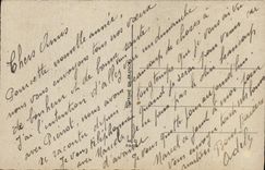 CPA Fantaisie Bonne Annee Fer a cheval