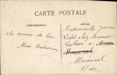 VINTAGE POSTCARD Fantasy Enafnt Woman