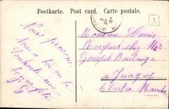 CPA Fantaisie Fleurs Louis