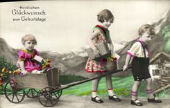 CPA Fantaisie Enfants 