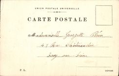 CPA Fantaisie Bateaux Voilies