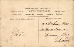 CPA Fantaisie Enfant Sabot Noel 