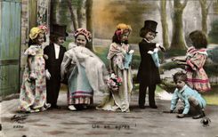 CPA Fantaisie Enfants