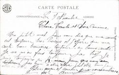 VINTAGE POSTCARD the First Pot of Pepere Militaria