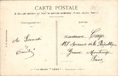 VINTAGE POSTCARD In Perdition Boat