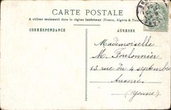 CPA Myosotis Ne m'oubliez pas Rose Jaune Infidelite Fleurs 