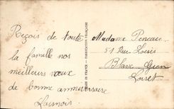 CPA Joyeux Anniversaire Fleurs