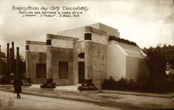 CPA Exposition Des Arts Decoratifs Pavillon Des Editions Cres