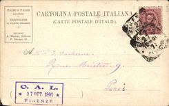 CPA Italiani Illustri Marco Minghetti