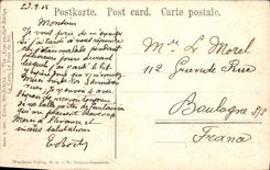 CPA Cairo Nil Brucke The Kar En Nil Bridge Le Caire Le Pont Du Nil Lions