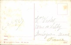 VINTAGE POSTCARD Rotterdam Westersingel