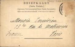 VINTAGE POSTCARD Balans Middelburg