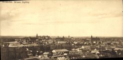 CPA Krakow Widok Ogolny Pologne Poland Polska