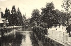 CPA Baden Baden Partie an der OOs Beim Englischen Hof