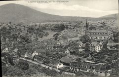 VINTAGE POSTCARD Lichtenhal EIB Baden Baden