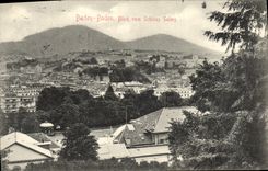 CPA Baden Baden Blick vom Schloss Solms 