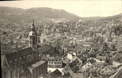 CPA Baden Baden Vom Neuen Schloss gesehen