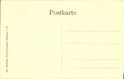 VINTAGE POSTCARD Kirchgang Folklore