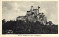 VINTAGE POSTCARD Schloss Berwartstein EIB Bergzabern