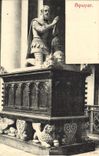 VINTAGE POSTCARD Speyer Denkmal Hezog von Nassau Lion