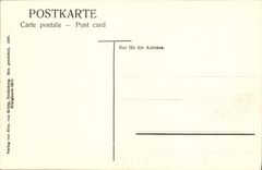 POSTAL Baden Baden Griech Ruman Kapelle de la VENDIMIA