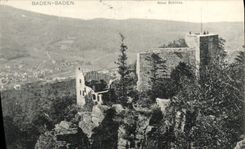 CPA Baden Baden Altes Schloss