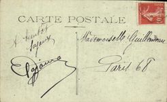 CPA Marsilles La Porte D'Aix
