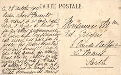 La POSTAL de la VENDIMIA Niza la escuadrilla parte el barco de ella