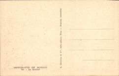 CPA Monaco Le rocher