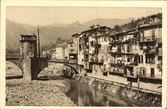 CPA Sospel Vieilles Maisons sur la Bevera