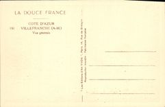 CPA Villefranche Vue generale