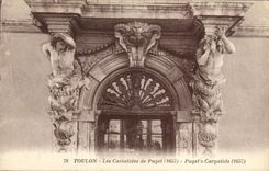 CPA Toulon Les Cariatides de Puget 