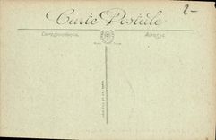 POSTAL Avignon de la VENDIMIA nuestro Deme de Doms y de la torre de Campana