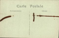 POSTAL Jean santo de la VENDIMIA visto encendido y hogar de vieja gente santo