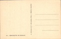 VINTAGE POSTCARD Principality of Monaco