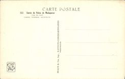 VINTAGE POSTCARD Paris Entered of the palate of Madagascar Seen of night